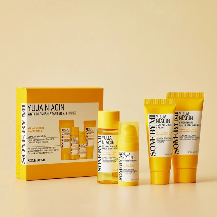 SOMEBYMI Yuja Niacin Kit de Início Anti-Manchas Meraki Aveiro