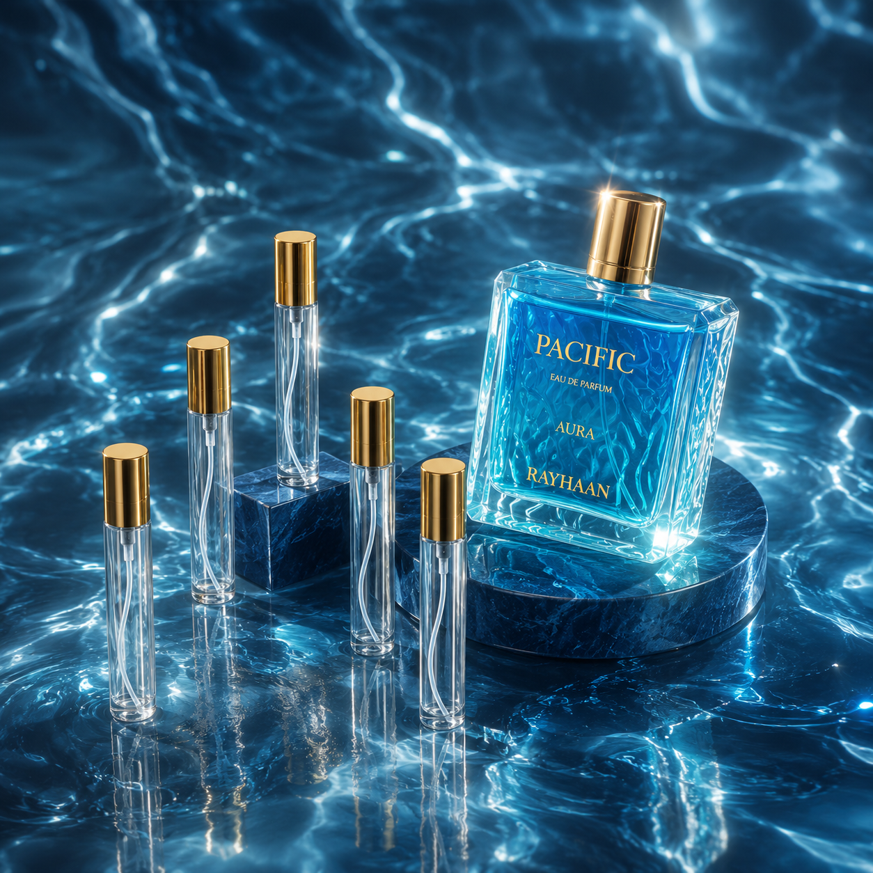 Decant Pacific Aura | Rayhaan Vanillia - Perfumaria & Cosmética