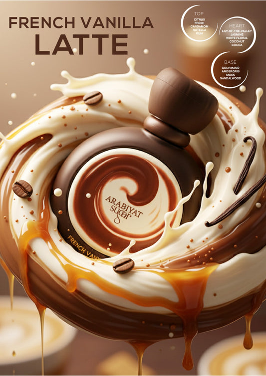 French Vanilla Latte | Arabiyat Sugar Meraki Aveiro
