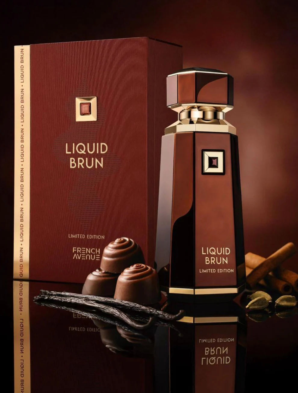 Liquid Brun Extrait Limited Edition 150 ML | French Avenue Vanillia - Perfumaria & Cosmética