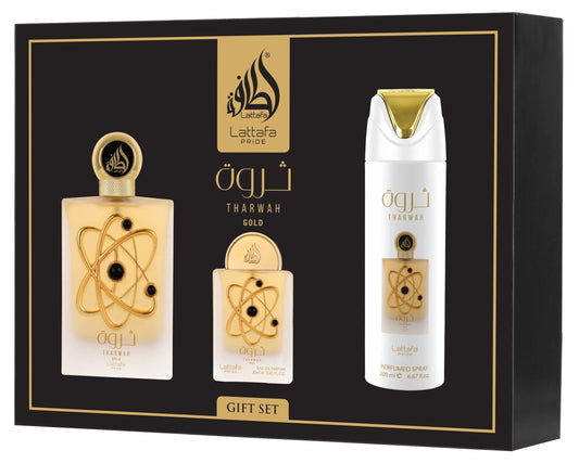 Tharwah Gold Coffret | Lattafa Pride Lattafa Pride