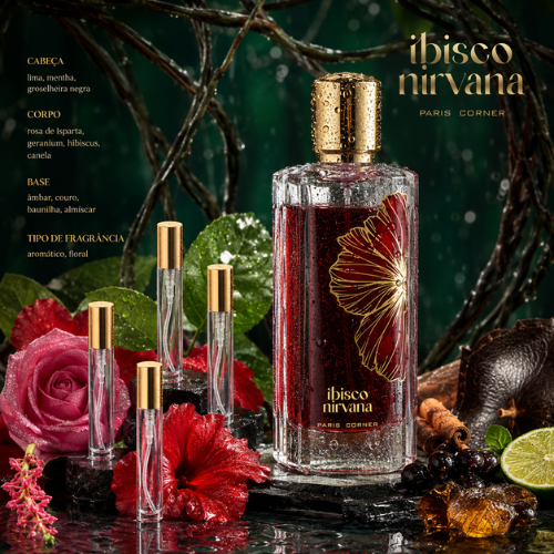Decant Ibisco Nirvana | Paris Corner Vanillia - Perfumaria & Cosmética