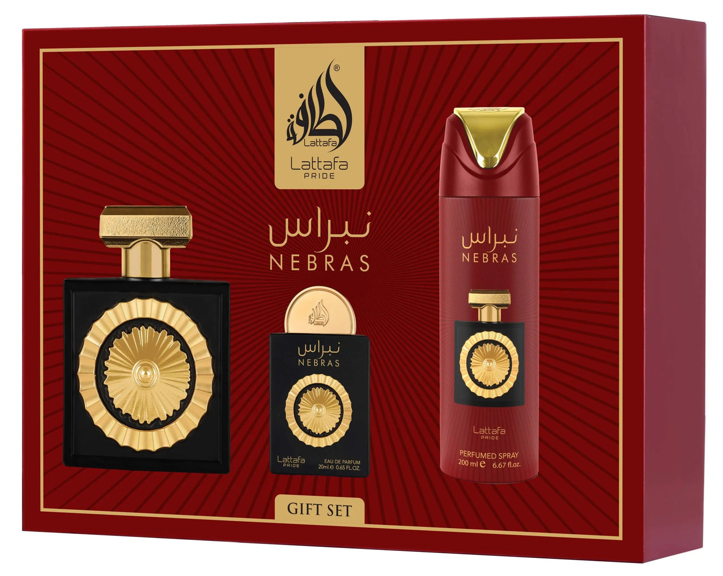 Nebras Coffret | Lattafa Pride Lattafa