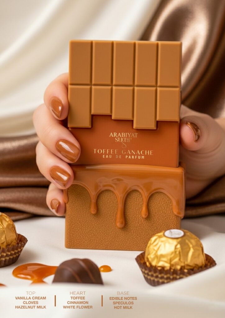 Toffee Ganache 100 ML | Arabiyat Sugar Vanillia - Perfumaria & Cosmética